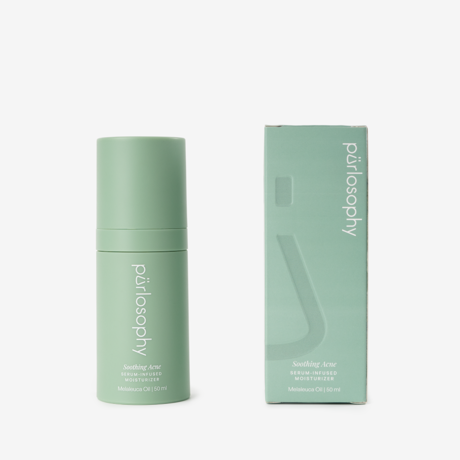 Soothing Acne Series Serum-infused Moisturizer Pürlosophy | Purlosophy